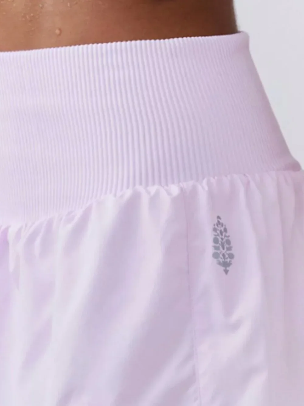 Free People Movement Women's Carpe Diem Shorts In Powder Pink-XL  NWOT
